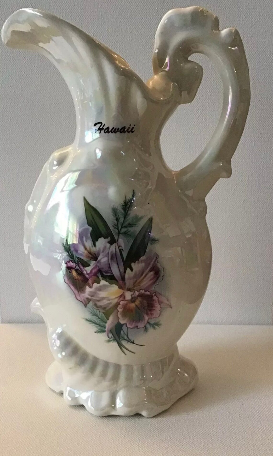 Vintage Made in Hawaii Pitcher Vase Etsy
