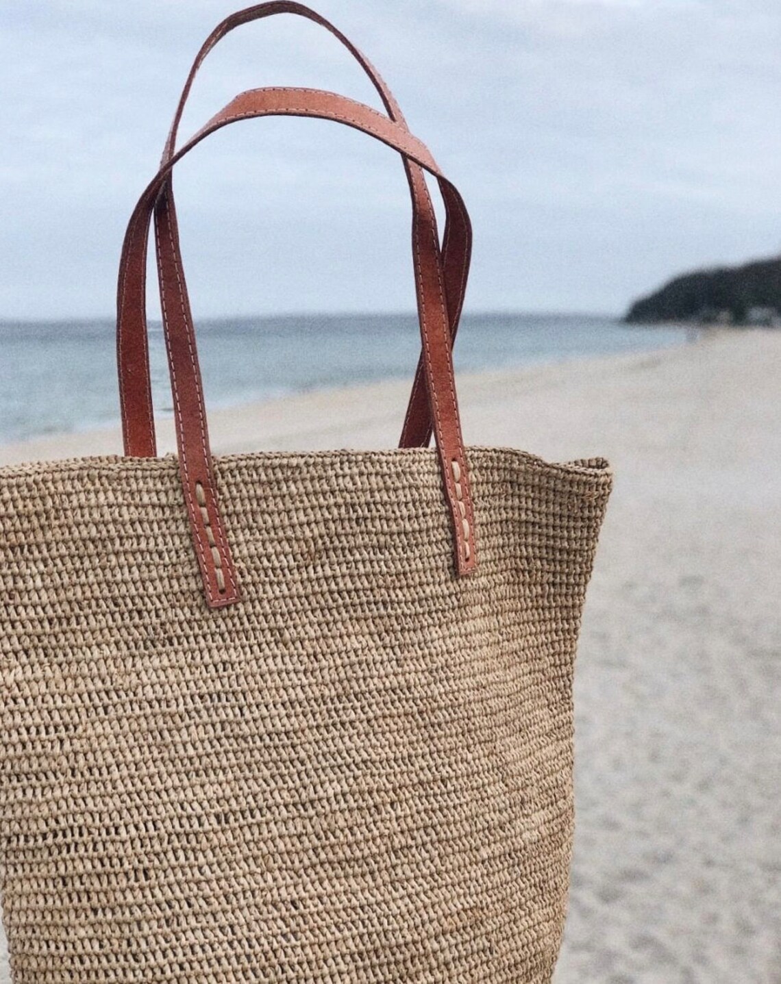 Eco-friendly Raffia tote bag-Crochet Market bag-Straw raffia | Etsy