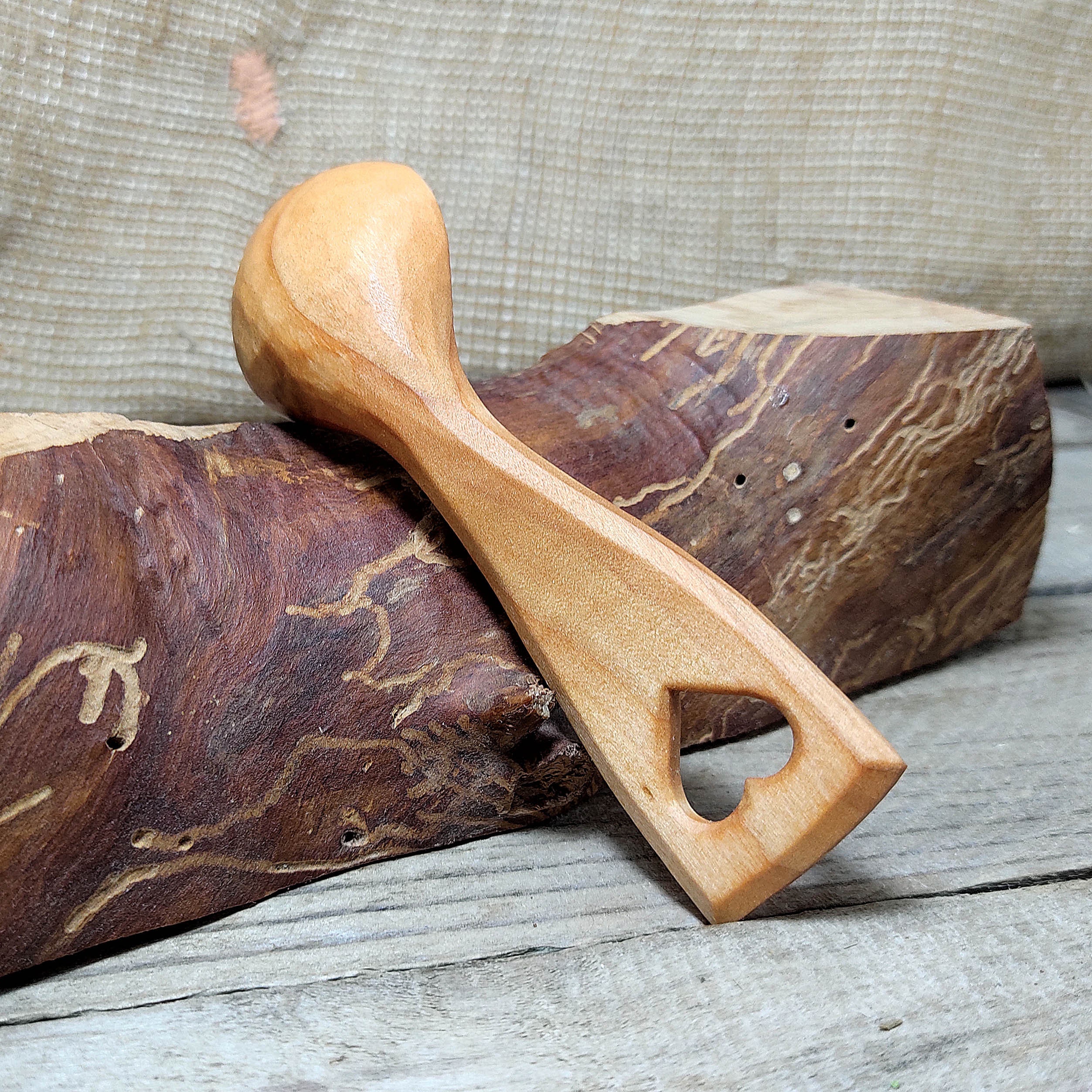 Wooden coffee scoop wooden tea scoop mini measuring spoon Etsy