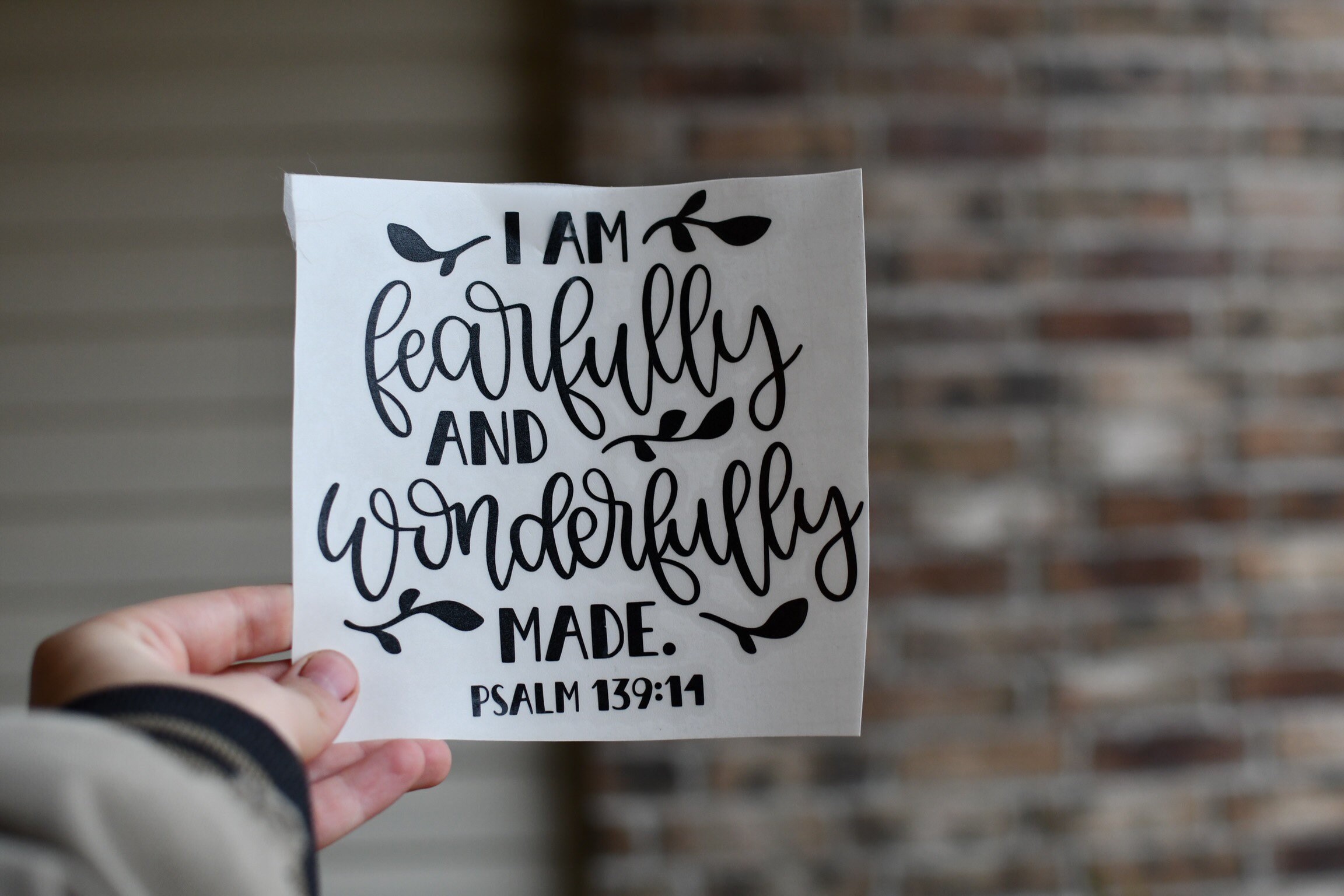 Bible Verse Car Decal/Decal Etsy