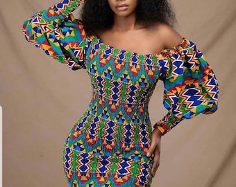 african short gowns