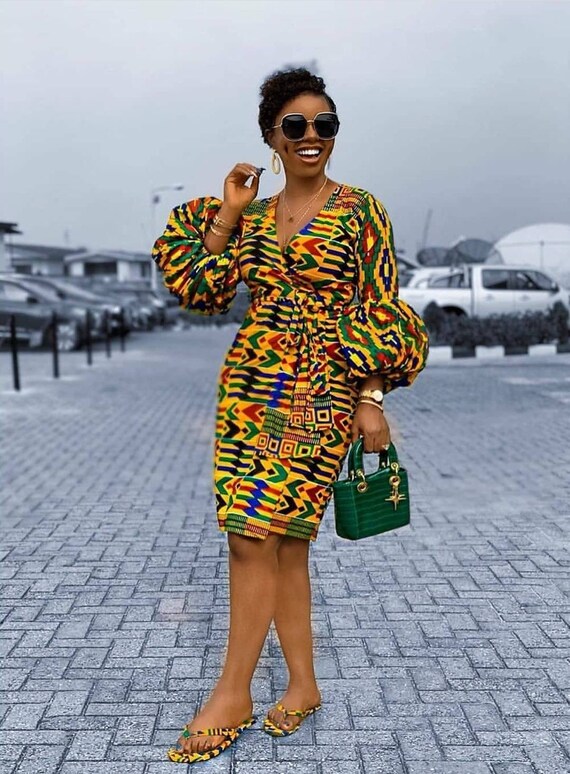 kente styles for plus size