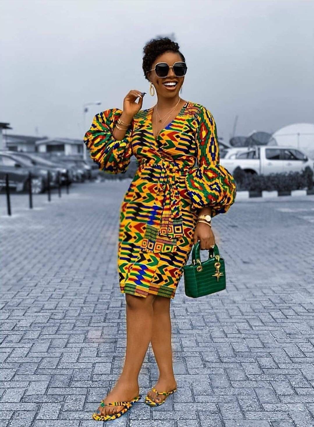 plus size african print