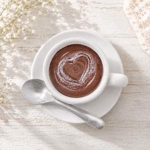 Miniatur Kaffeetasse aus Polyresin 3,5 cm | Puppenhaus & Wichtel Zubehör