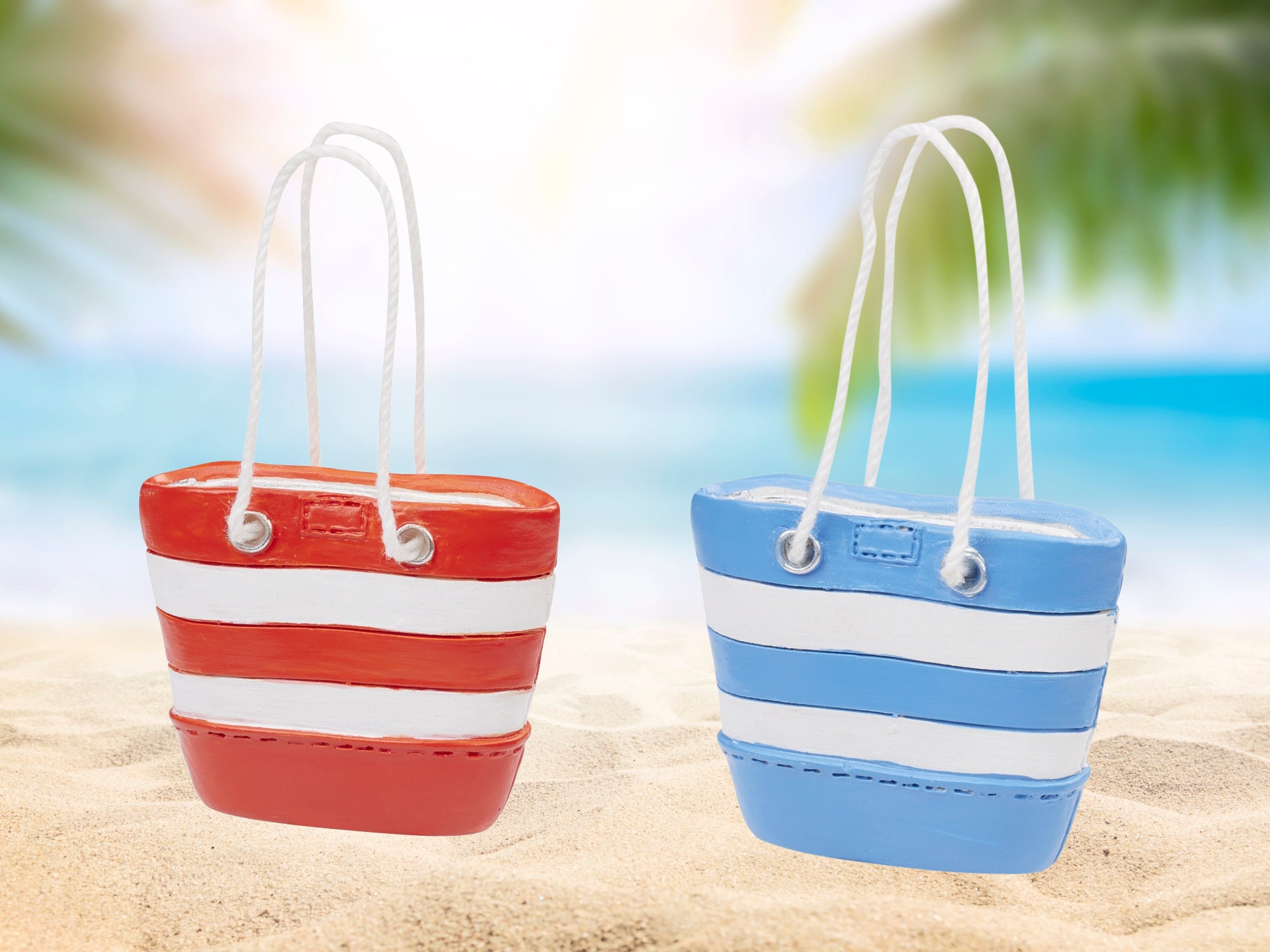Mini Beach Bag - Beach Bag - Bagmi - Blue - Size OSFA - Vilebrequin
