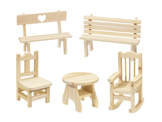 Miniatur Wichtel Zubehör Set - 10 Teile Für Puppenhaus & Wichteltür, 1:12 Maßstab