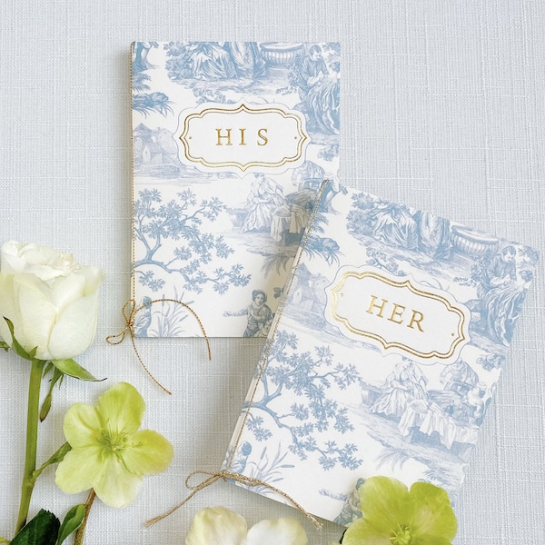 Toile Vow Books