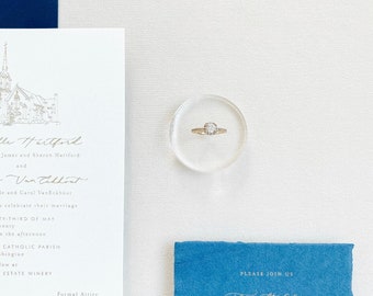 Acrylic Styling Blocks Set – Wedding & Product Photography Props