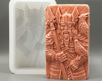 VIKING SILICONE MOLD for soap making and other crafts flexible durable
