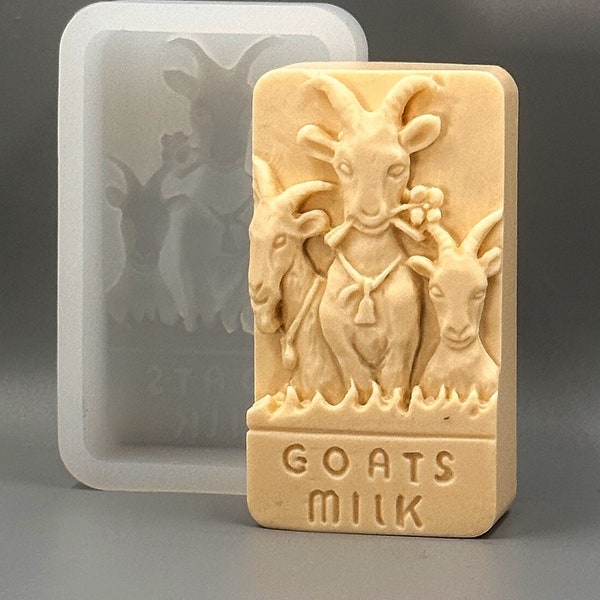Goat Silicone Mold Etsy