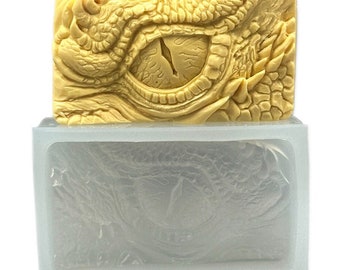 Dragon Eye Silicone Mold: Soap, Candle, Clay Crafts (98x55x34mm)