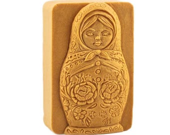 MATRYOSHKA SILICONE MOLD for soap making and other crafts, nesting doll