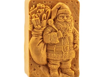 SANTA SILICONE MOLD for soap making and other crafts