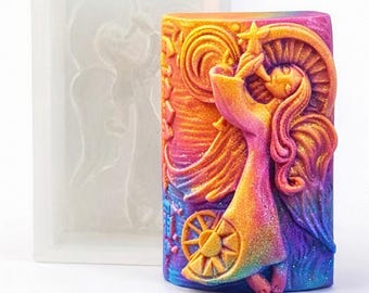 ANGEL SILICONE MOLD for soap making and other crafts