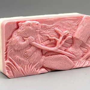 BEAVER SILICONE MOLD for soap making and other crafts