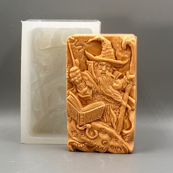 Forma silikonowa Wizard: mydło, żywica, czekolada, wosk