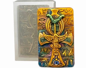Ankh Soap Silicone Mold: Egyptian Cross Resin, Plaster, Chocolate