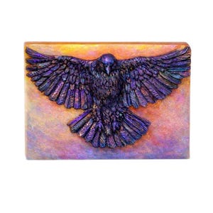 Crow Silicone Mold: Bird Soap, Resin, Chocolate, Wax