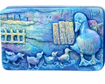 Goose Silicone Mold: Duck Soap, Resin, Chocolate, Wax