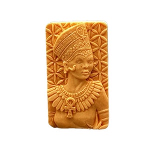 BLACK QUEEN SILICONE mold bar mould  5,5 oz plaster wax resin clay african egypt ankh lady