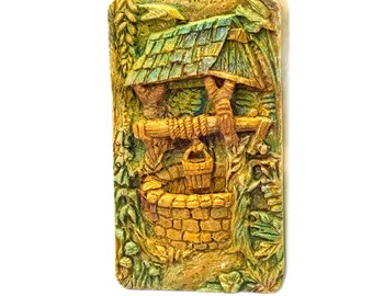 Wishing Well Silicone Mold: Soap, Resin, Plaster, Chocolate