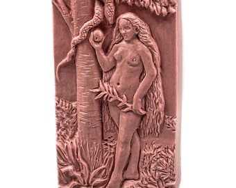 GARDEN OF EDEN Silicone Mold for soap making and other crafts, bible  eve and the serpent