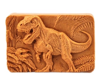 T-REX SILICONE MOLD for soap making and other crafts, dinosaur