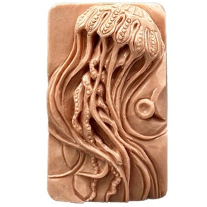 JELLYFISH SOAP SILICONE mold  bar mould 5,5oz   resin plaster chocolate wax icing