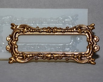 Ornate Frame Silicone Mold: Food Grade Resin Clay Mould
