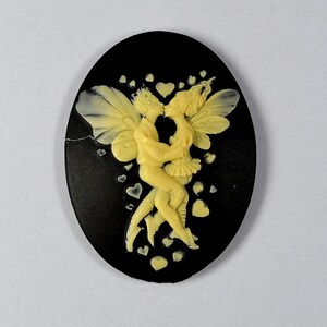 FAIRY SILICONE MOLD cameo  sugarcraft resin fimo polymer clay mould soap fimo wax plaster icing chocolate food grade in love