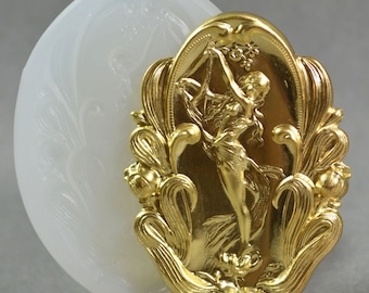 Goddess Silicone Mold: Fairy Lady Design, Sugarcraft & Resin