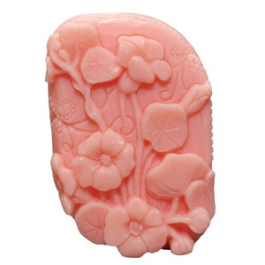 FLORAL SILICONE MOLD soap plaster wax resin flower