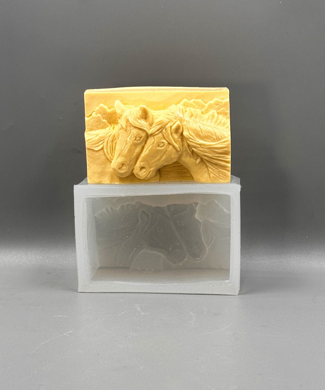 HORSE SILICONE MOLD Soap Candle Resin Clay Wax Plaster Horses - Etsy