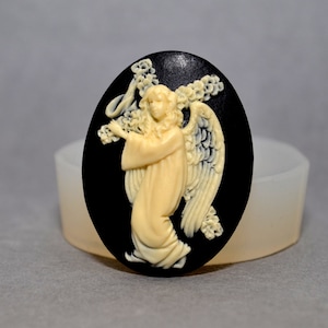 ANGEL CROSS SILICONE mold sugarcraft resin fimo polymer clay fimo soap sugarcraft resin holly communion baptism christening