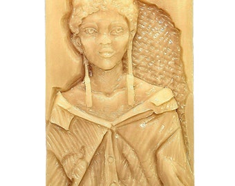 AFRICAN LADY Silicone MOLD for soap making and other crafts