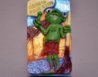 Frog Silicone Mold: Soap, Resin, Chocolate, Wax