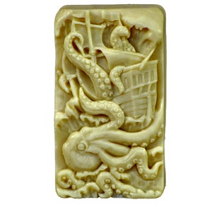 Kraken Silicone Mold: Marine Soap Making, Resin Crafts