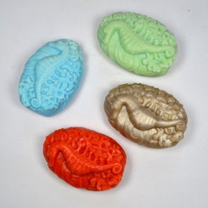 SEAHORSE SOAP SILICONE mold bar mould