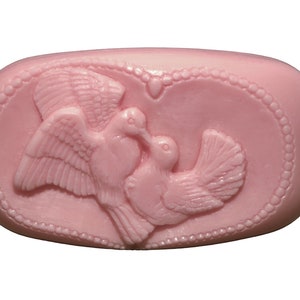 DOVES - WEDDING Silicone mold - soap, soap bar silicone mould  plaster clay wax resin