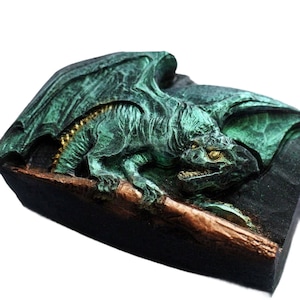 Dragon Silicone Mold: Flexible Resin, Soap, Clay Mould