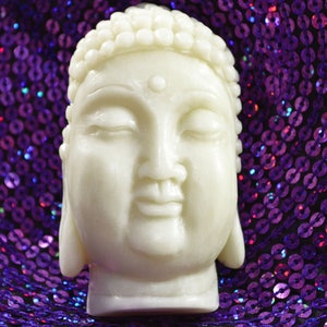 MOULE EN SILICONE BOUDDHA, barre de moule à savon, plâtre, argile, cire, résine, 5 oz