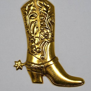Cowboy boot silicone mold, mould - sugarcraft, resin,  polymer clay fimo fondant embossing powder  shoe