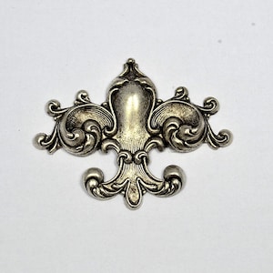 LILY SILIOCNE MOLD fleur de lis ornament resin, clay cupcake chocolate icing fimo, polymer clay, sugarcraft - mold