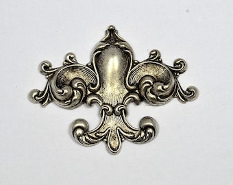 Fleur de Lis Silicone Mold: Resin, Clay, Chocolate, Sugarcraft
