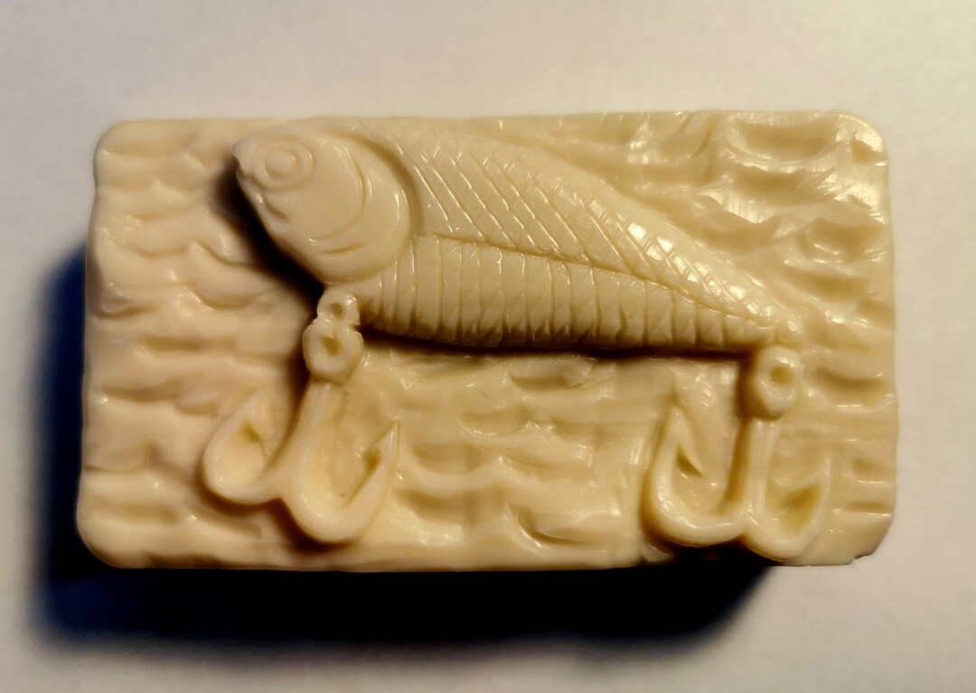 CRANKBAIT SILICONE MOLD Soap Bar Plaster Clay Wax Resin 5 Oz Etsy