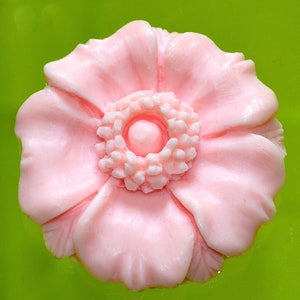 FLOWER  - silicone mold - sugarcraft resin fimo polymer clay mould soap fimo wax plaster icing chocolate food grade