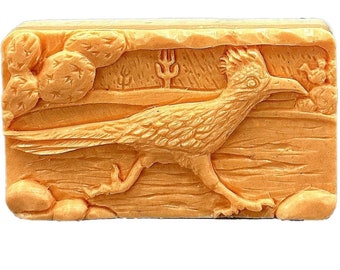 ROADRUNNER SILICONE MOLD soap bar mould 5,5oz resin plaster chocolate wax icing sturdy detailed