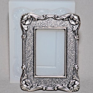 FRAME SILICONE MOLD resin polymer clay fimo sugarcraft utee plaster mould fondant food use embossig powder chocolate