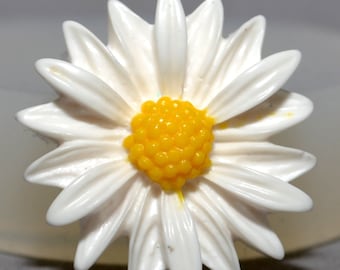 Daisy Flower Flexible Mold Mould For Resin Polymer Clay Chocolate Food Safe Silicone