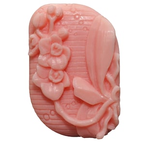 FLORAL SILICONE MOLD soap plaster wax resin flower